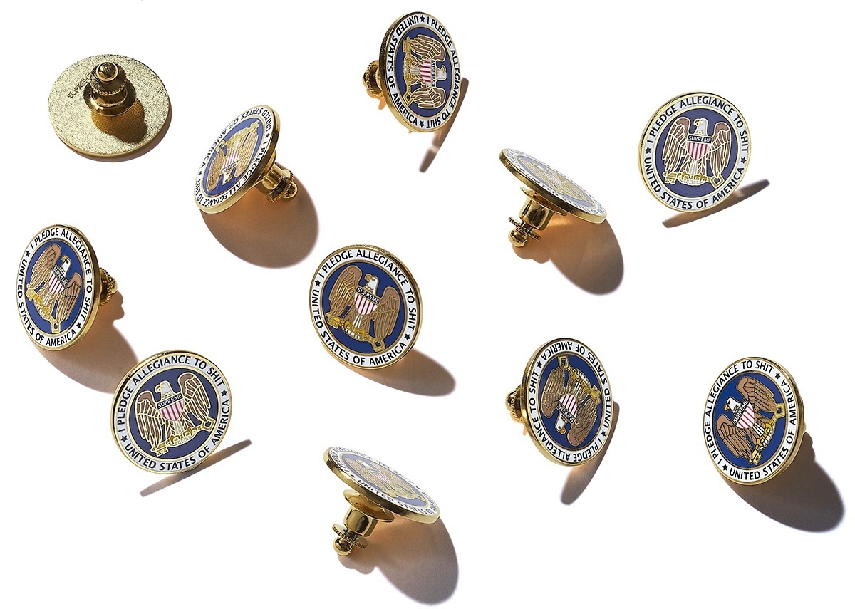 Pledge Allegiance Pin